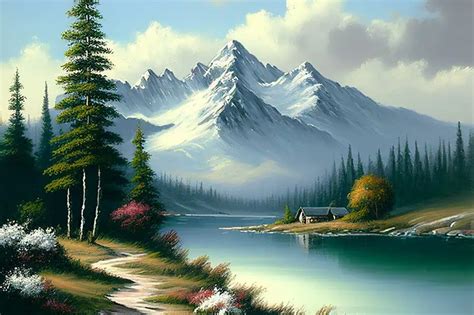 how much does an original bob ross painting cost