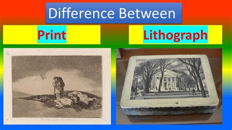 What Is the Difference Between a Print and a Lithograph: A Comparative Analysis